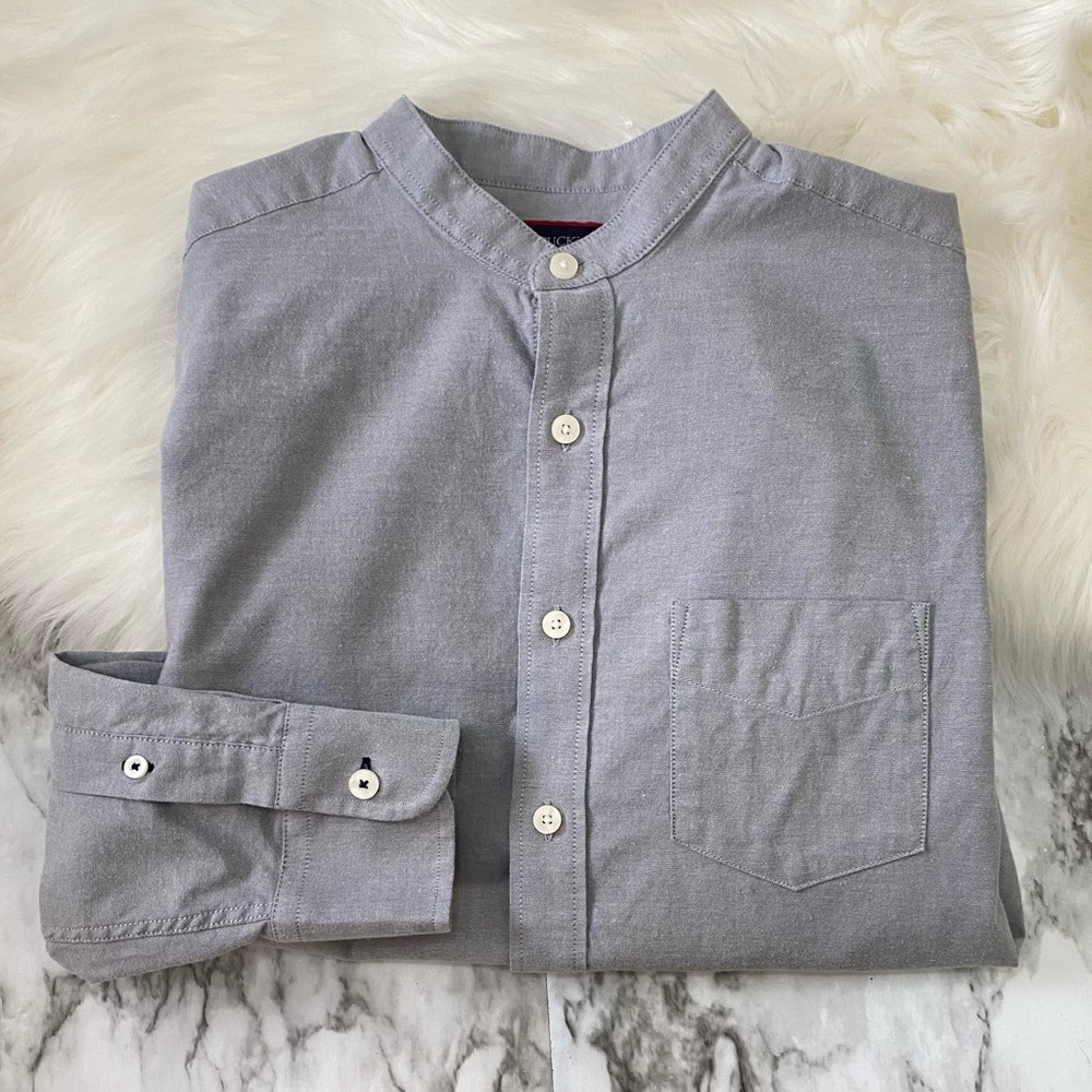 UNTUCKit | collarless button shirt
